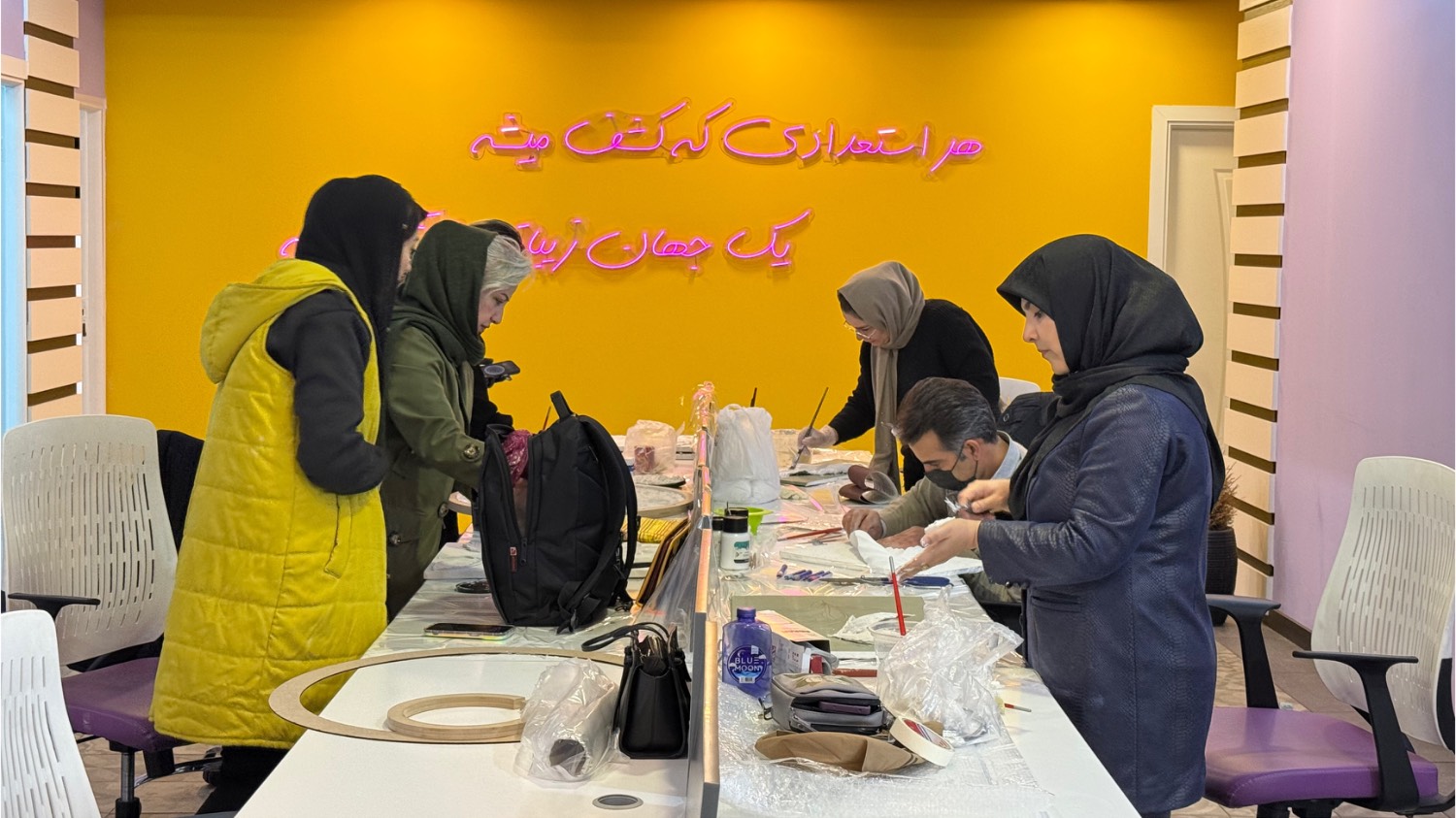 برگزاری کلاس های ترمیک گچ بری مدرن